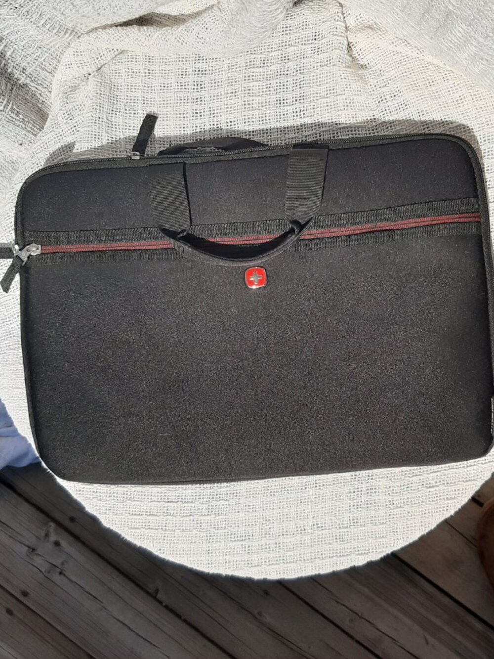 Swiss Gear Computer Travel Case  Computer Brief Case 16" x 11" x  .75"